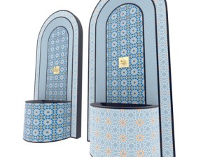 moroccan fountain 1 3D Model