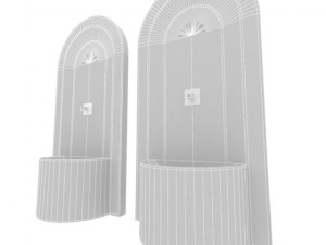 moroccan fountain 1 3D Model