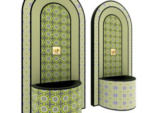 moroccan fountain 3 3D मॉडल