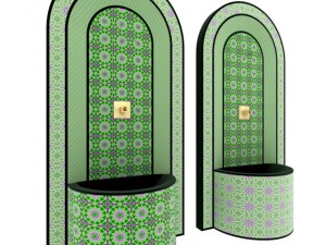 moroccan fountain 4 3D Модель