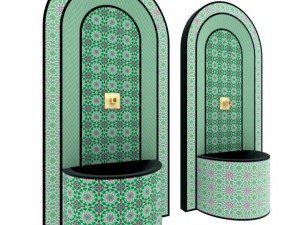 moroccan fountain 5 3D Модель