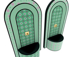 moroccan fountain 5 3D Модель