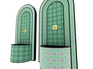 moroccan fountain 5 3D Модель