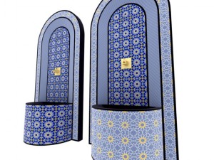 moroccan fountain 7 Modelo 3D