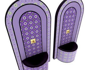 moroccan fountain 8 Modelo 3D