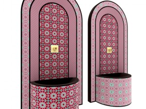 moroccan fountain 10 3D 모델