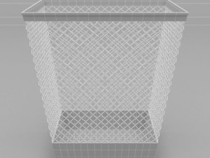 paper waste bin 2 Modelo 3D