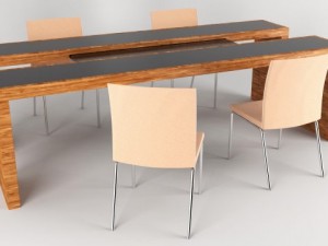 dining room Model 3D