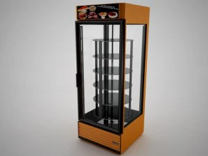 холодильник для тортів 3D Модель