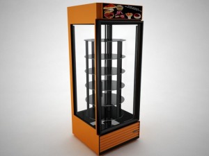 refrigerator for cakes Modello 3D