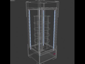 refrigerator for cakes Modello 3D
