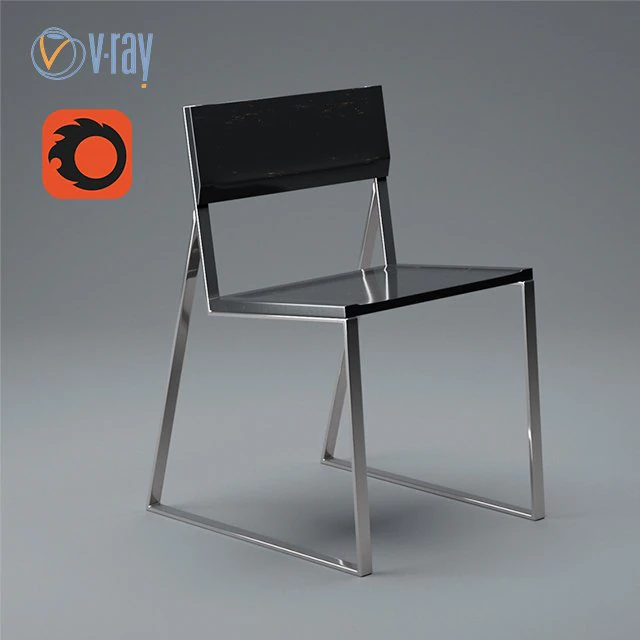 chair 3D Model .c4d .max .obj .3ds .fbx .stl .blend