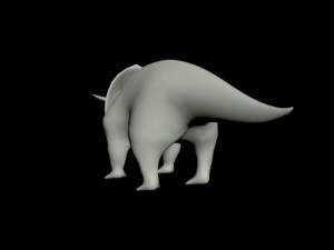 triceratops 3Dモデル