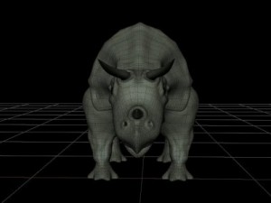 triceratops 3Dモデル