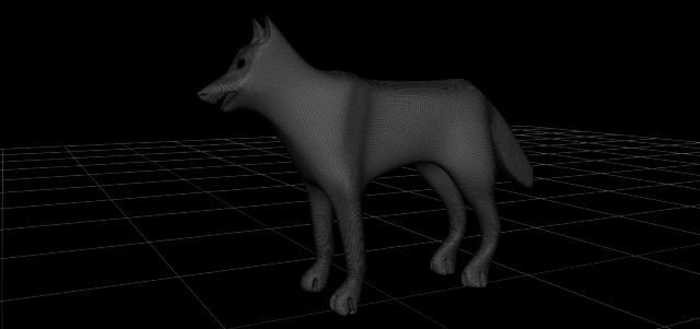 wolf Modèle 3D .c4d .max .obj .3ds .fbx .stl .blend 