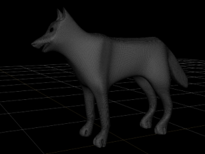 wolf 3D Модель