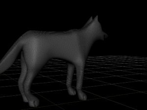 wolf Modèle 3D