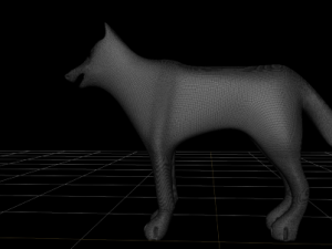 wolf Modèle 3D