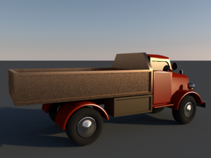 mini truck 3D Model