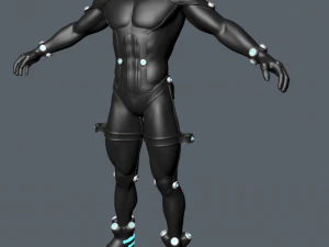gantz setelan tubuh 3d Model 3D