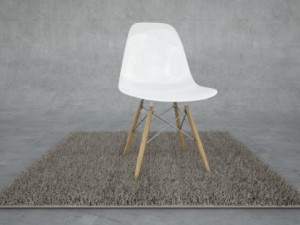 high poly carpet Model 3D