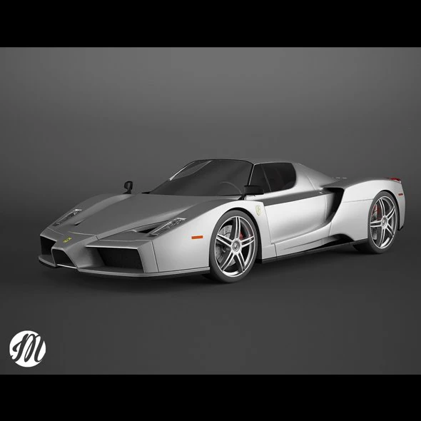 ferrari enzo 3D Model .c4d .max .obj .3ds .fbx .stl .blend