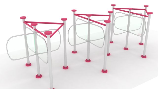 turnstile 3D 模型 .c4d .max .obj .3ds .fbx .stl .blend 