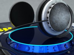 dj music neon disco dance youth 3D-Modell
