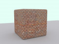Modern brick 3D-Modell