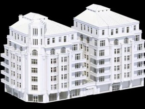 жилой комплекс 3D Модель