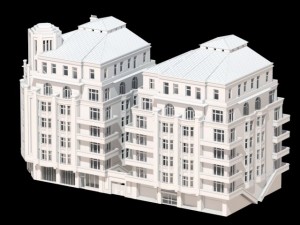 apartment complex 3D Модель