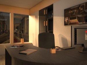 vray office 001 3D Model