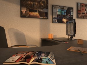 vray office 001 3D Model