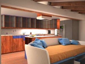 sótão 01 Modelo 3D