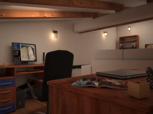 pr attic 01 3D Модель