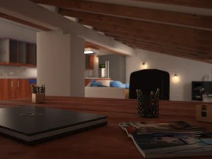 pr attic 01 3D Model