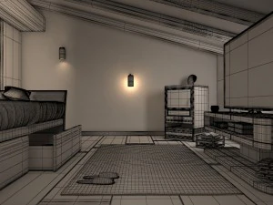 pr attic 01 3D Model