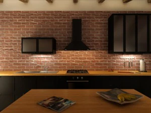 屋根裏部屋の広報02 3Dモデル