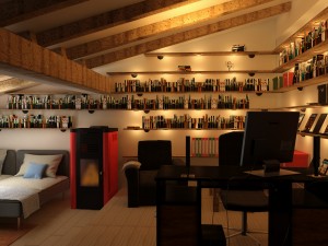 pr attic 02 3D Model