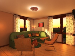 living room rozna collection updated 3D 模型