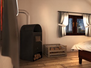 farmhouse bedroom Model 3D