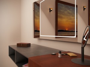 luxury hotel room design 3D Model
