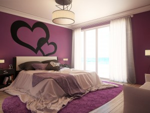 romantic bedroom 3D-Modell