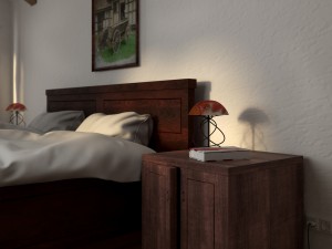 contemporary bedroom collection vol 1 3D Model