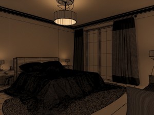 contemporary bedroom collection vol 1 3D Model