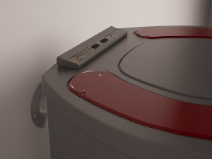 contemporary fireplace 3D 모델