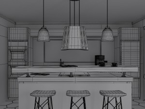 modern scandinavian dream 3Dモデル
