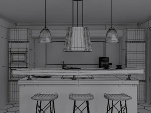 modern scandinavian dream 3D Model