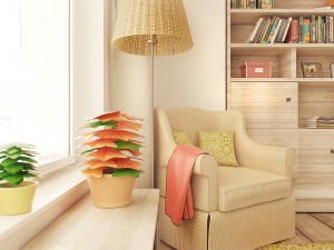 farmhouse bedroom day and night 3Dモデル