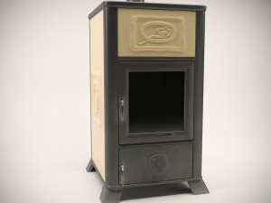 nordica dorella fireplace Modelo 3D